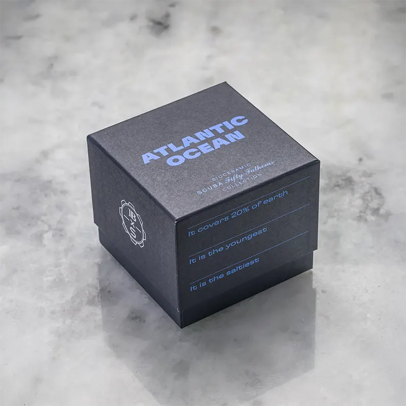 Blancpain X Swatch Scuba Fifty Fathoms Atlantic Ocean Men's Watch- S035A100